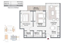 2 Beds 982 Sq. Ft. Apartment in Burtville Ville 11