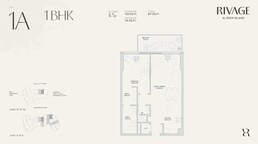 1 Bed 817 Sq. Ft. Apartment in Deyaar Rivage