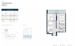 1 Bed 716 Sq. Ft. Apartment in DHB Opula Residence