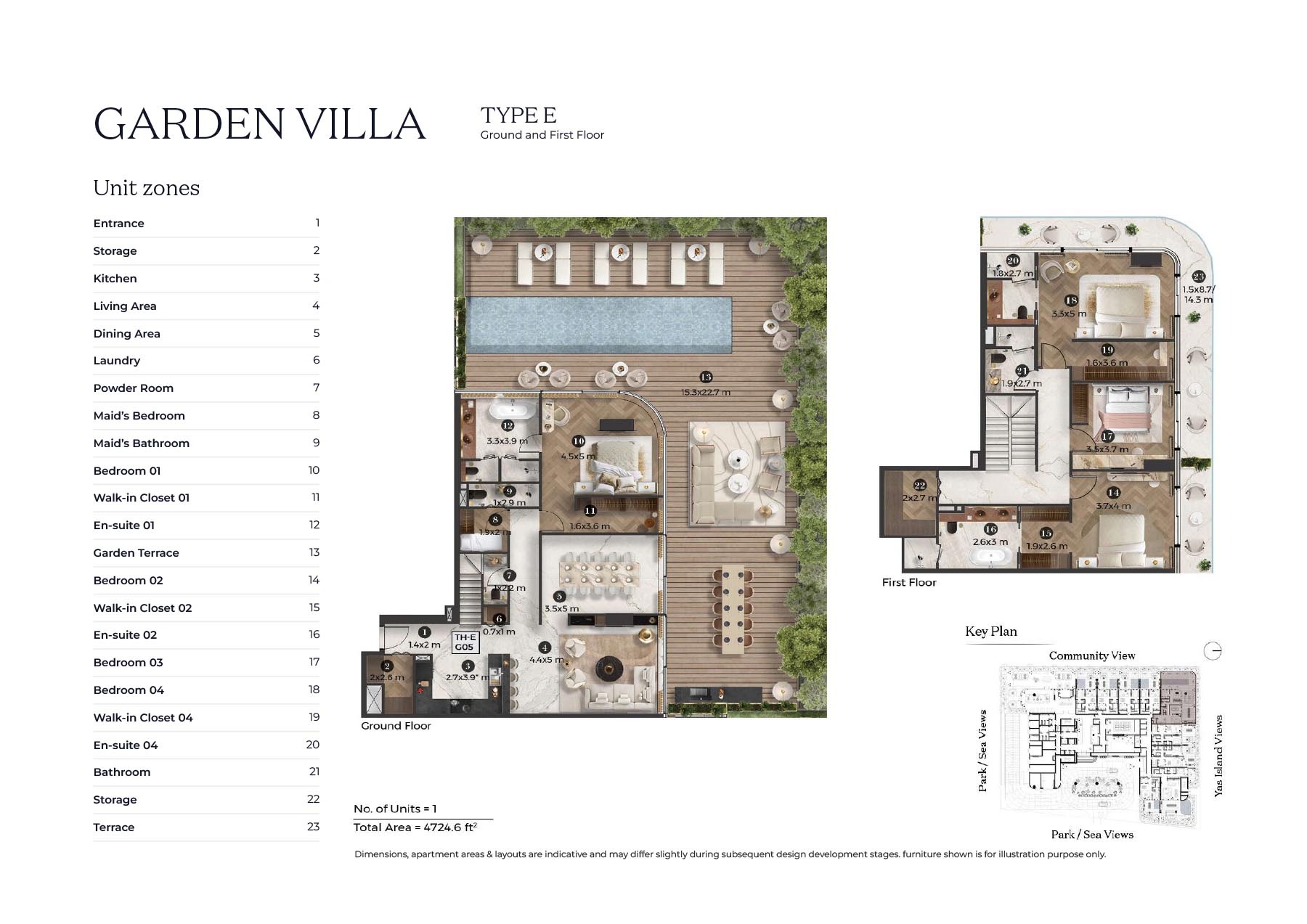 Emirates Stellar 4 Beds Layout