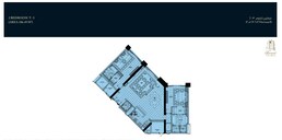 2 Beds 2007 Sq. Ft. Apartment in Fairmont Marina Residences