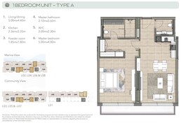 1 Bed 914 Sq. Ft. Apartment in ICT Juman 1