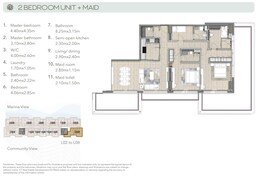 2 Beds 2088 Sq. Ft. Apartment in ICT Juman 1