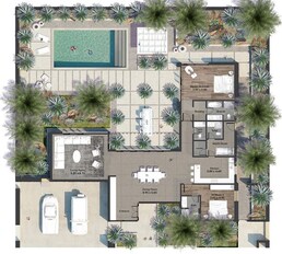 2 Beds 2895 Sq. Ft. Villa in Imkan Al Jurf Gardens Villas
