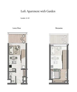 1 Bed 614 Sq. Ft. Apartment in Imkan Naseem AlJurf