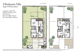 4 Beds 4445 Sq. Ft. Villa in Lead Ain Al Maha