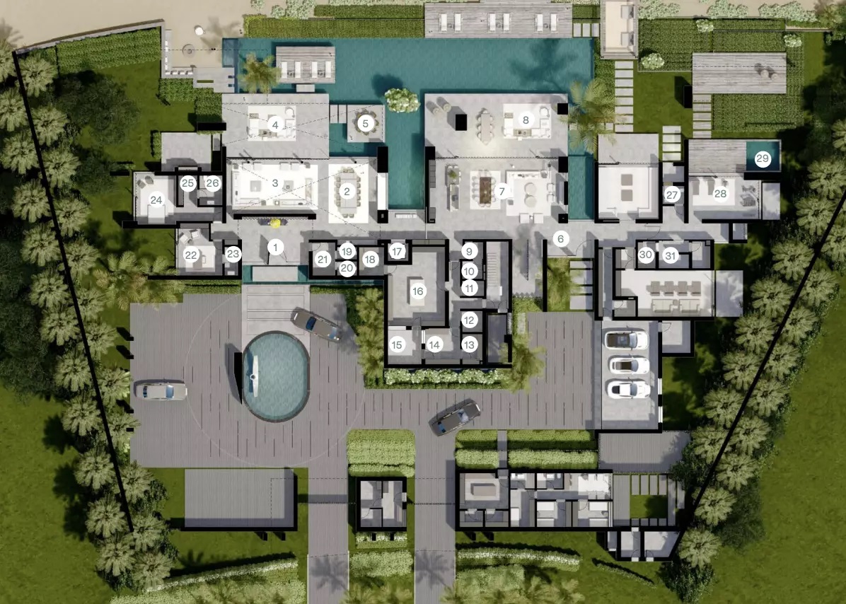 Lead Bada Al Jubail Mansions Villa Layout