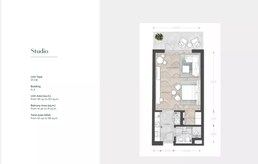 678 Sq. Ft. Studio in Lead Jubail Terraces