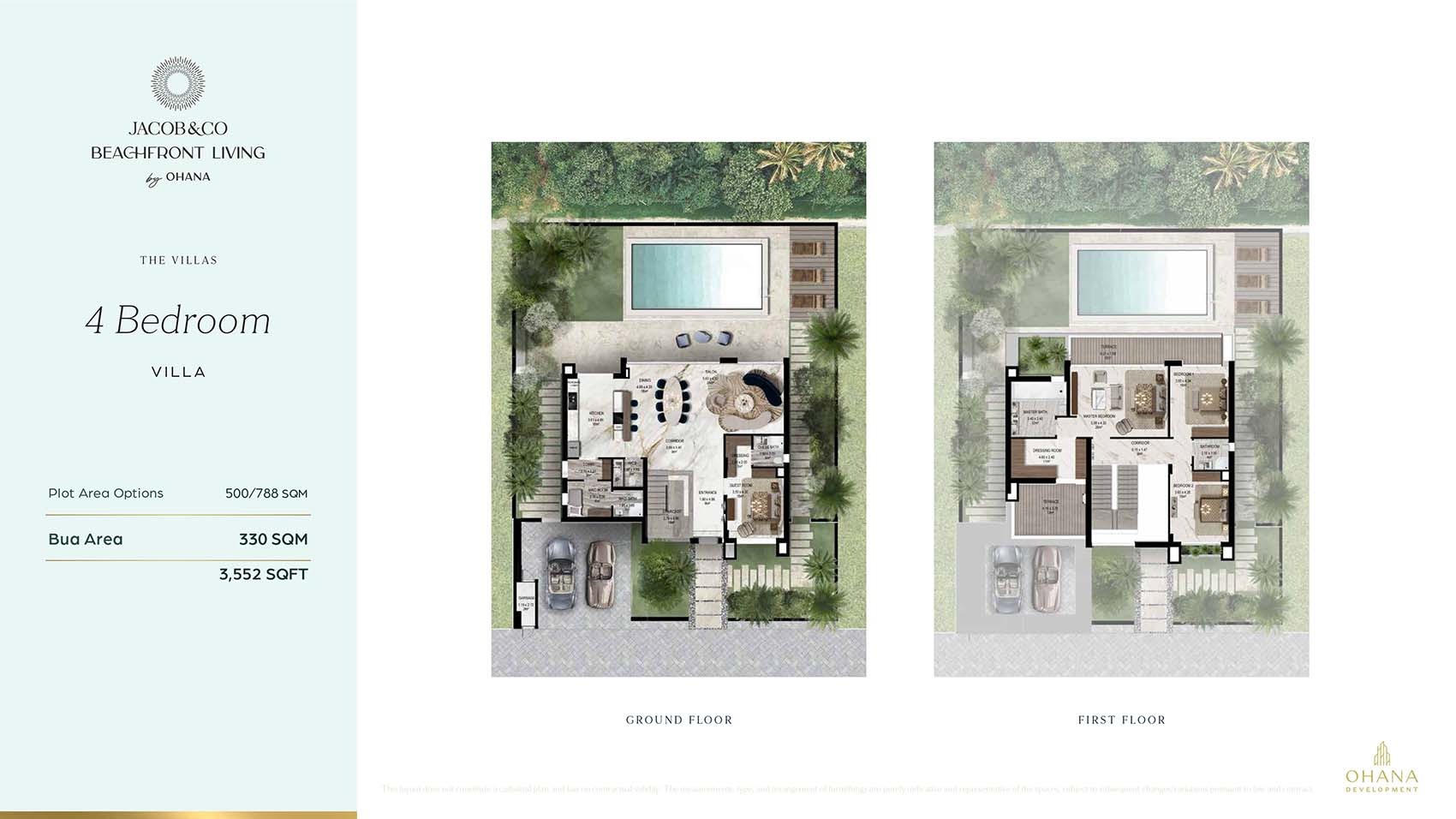 4 Beds 3552 Sq. Ft. Villa in Ohana Jacob & Co. Beachfront Living