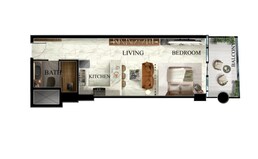 638 Sq. Ft. Studio in Radiant Elite Tower