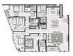Radiant Square Apartments 4 Beds Layout