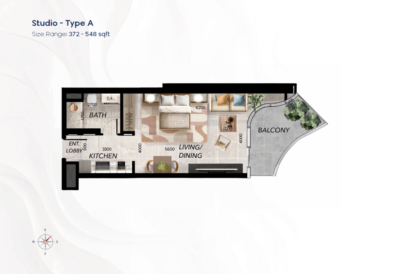 Radiant Waves Studio Layout