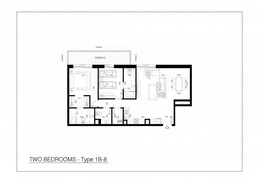 2 Beds 974 Sq. Ft. Apartment in Reportage Al Raha Lofts One