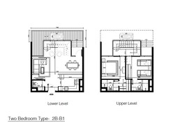 2 Beds 1842 Sq. Ft. Apartment in Reportage Al Raha Lofts Two