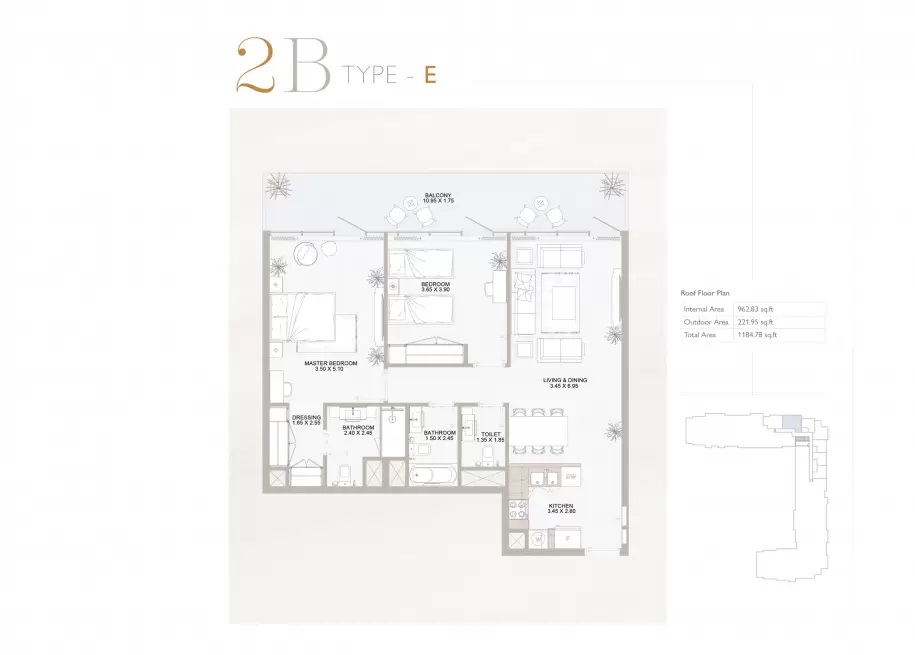 Reportage La Plaza Apartments 2 Beds Layout