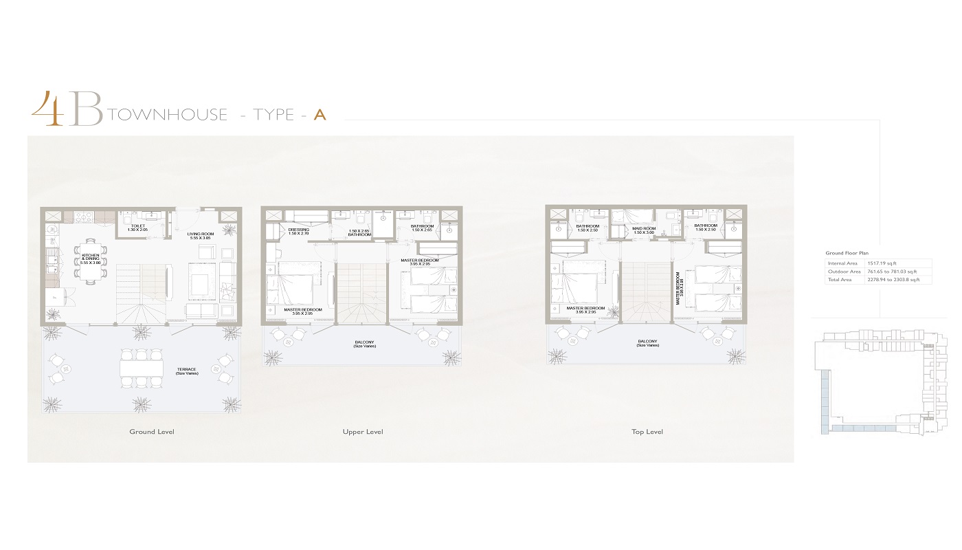 Reportage La Plaza Apartments 4 Beds Layout