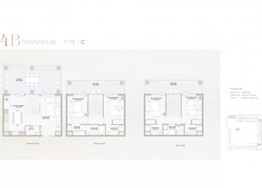 Reportage La Plaza Apartments 4 Beds Layout