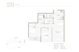 2 Beds 944 Sq. Ft. Apartment in Reportage Perla 3