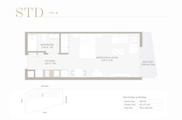 400 Sq. Ft. Studio in Reportage Perla 3