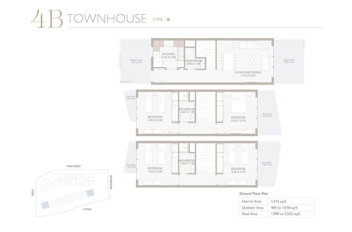 Reportage Perla 3 4 Beds Layout