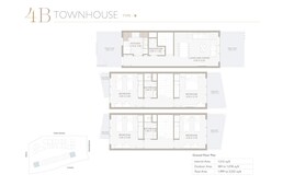 4 Beds 2532 Sq. Ft. Townhouse in Reportage Perla 3