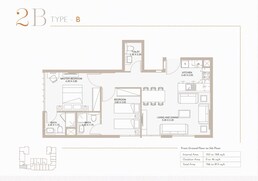 2 Beds 766 Sq. Ft. Apartment in Reportage Plaza Phase 2