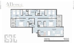 4 Beds 1758 Sq. Ft. Apartment in Reportage Royal Park