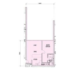 1 Bed 776 Sq. Ft. Apartment in Tamouh Horizon Towers