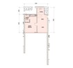 Tamouh Horizon Towers 1 Bed Layout