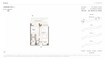 Taraf Solea Residences 1 Bed Layout