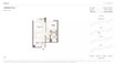 Taraf Solea Residences 1 Bed Layout