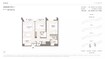 Taraf Solea Residences 2 Beds Layout