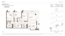 3 Beds 1841 Sq. Ft. Apartment in Taraf Solea Residences