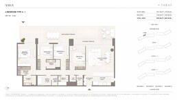 4 Beds 3039 Sq. Ft. Apartment in Taraf Solea Residences
