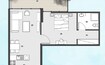 Webridge Al Maryah Vista 1 Bed Layout