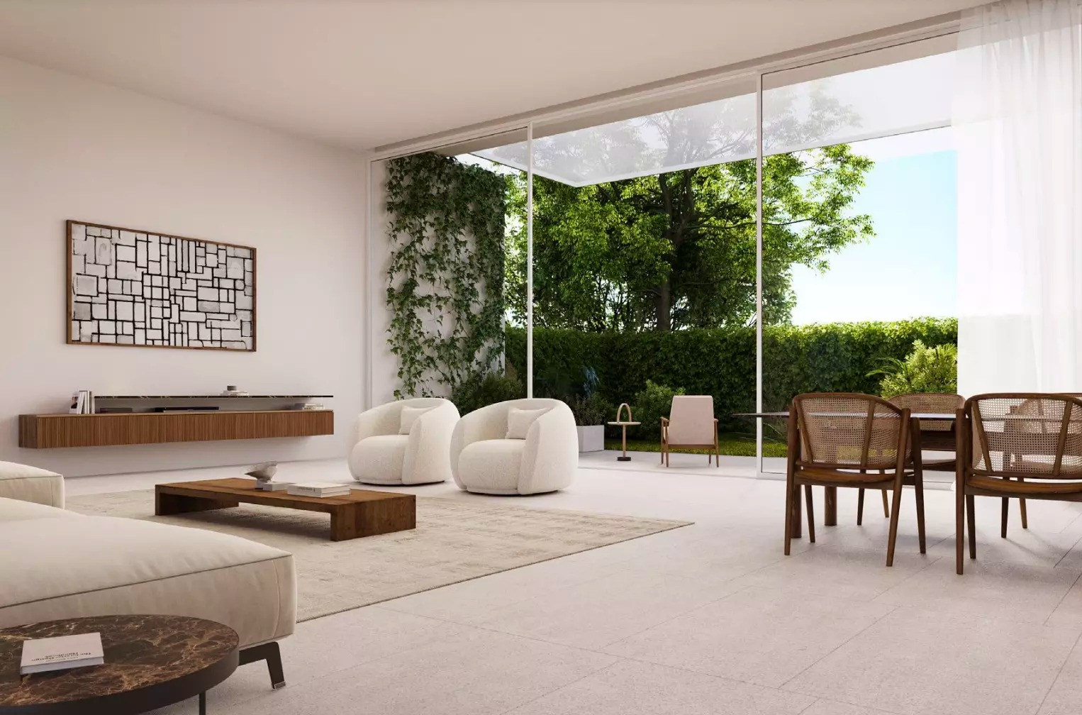 Al Zorah Sealine Residence Apartment Interiors