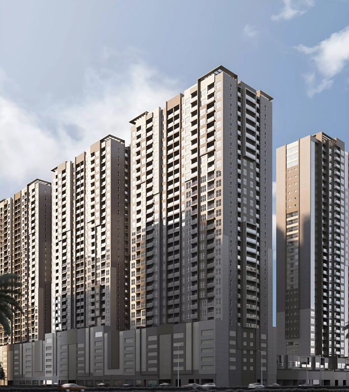 Aqaar Ajman One Phase 2 Apartment Exteriors