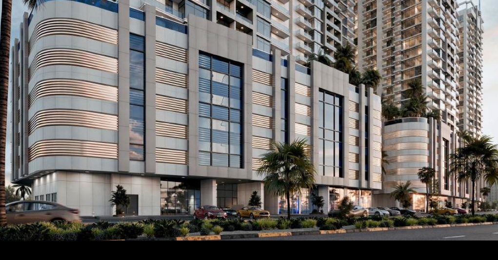 GJ Ajman Creek Towers Apartment Exteriors