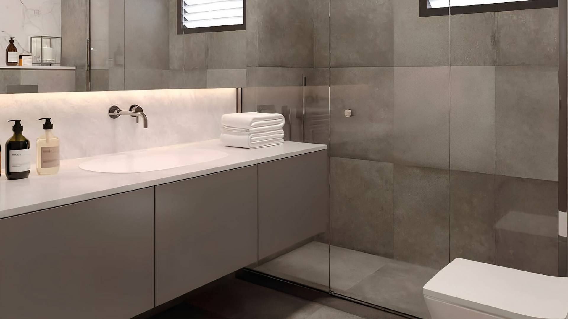 GJ Ajman Creek Towers Apartment Interiors