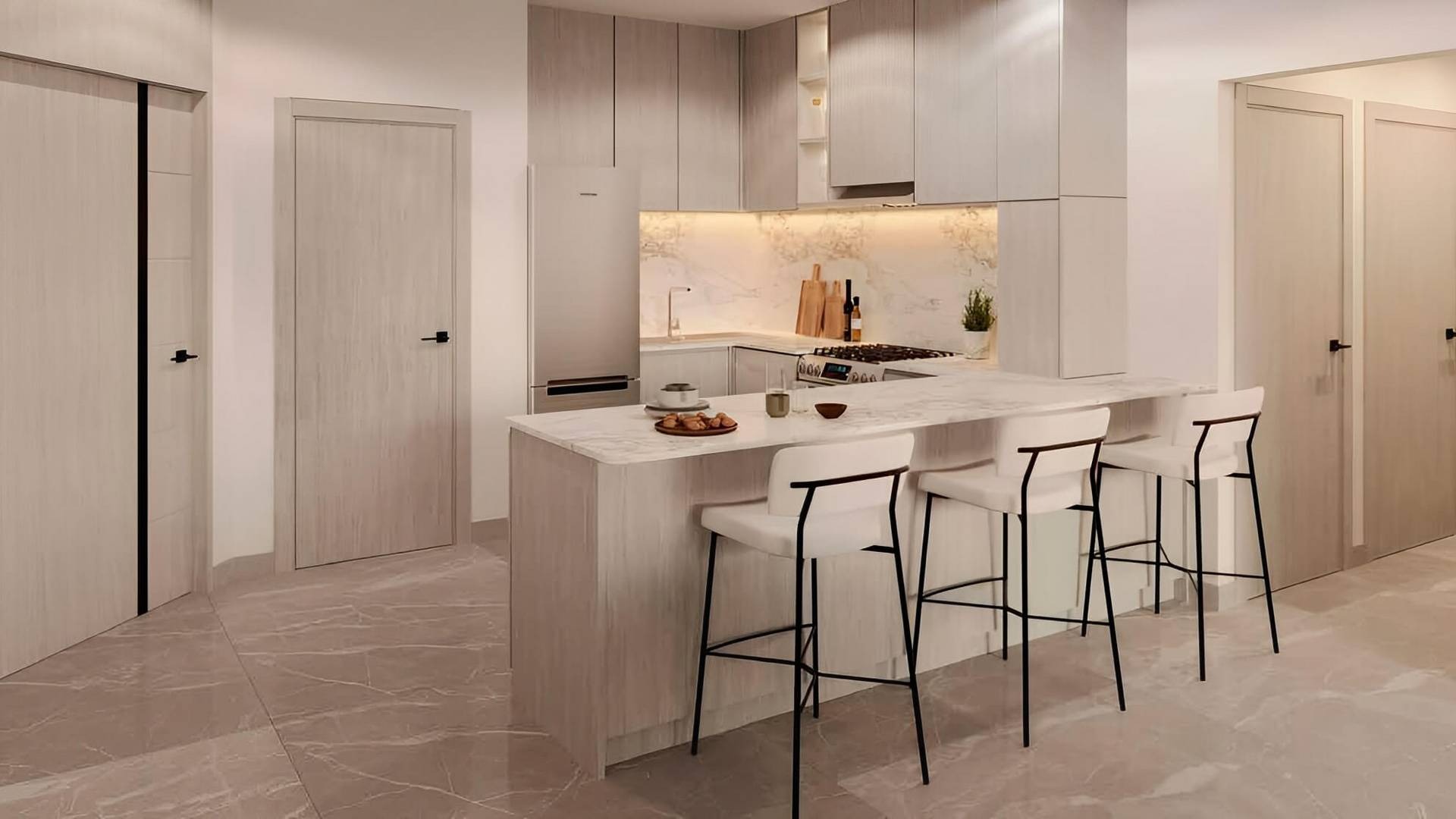 GJ Ajman Creek Towers Apartment Interiors