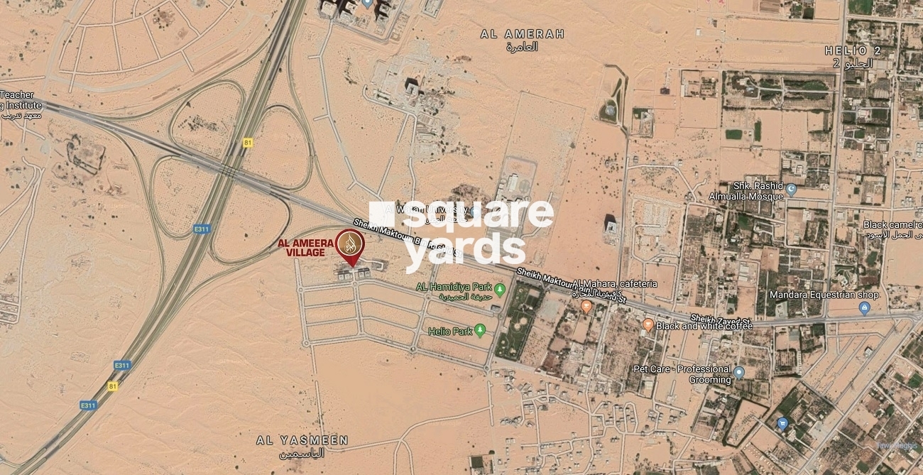 GJ Al Ameera Village Location Image