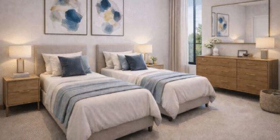 GJ Amwaj Tower Apartment Interiors