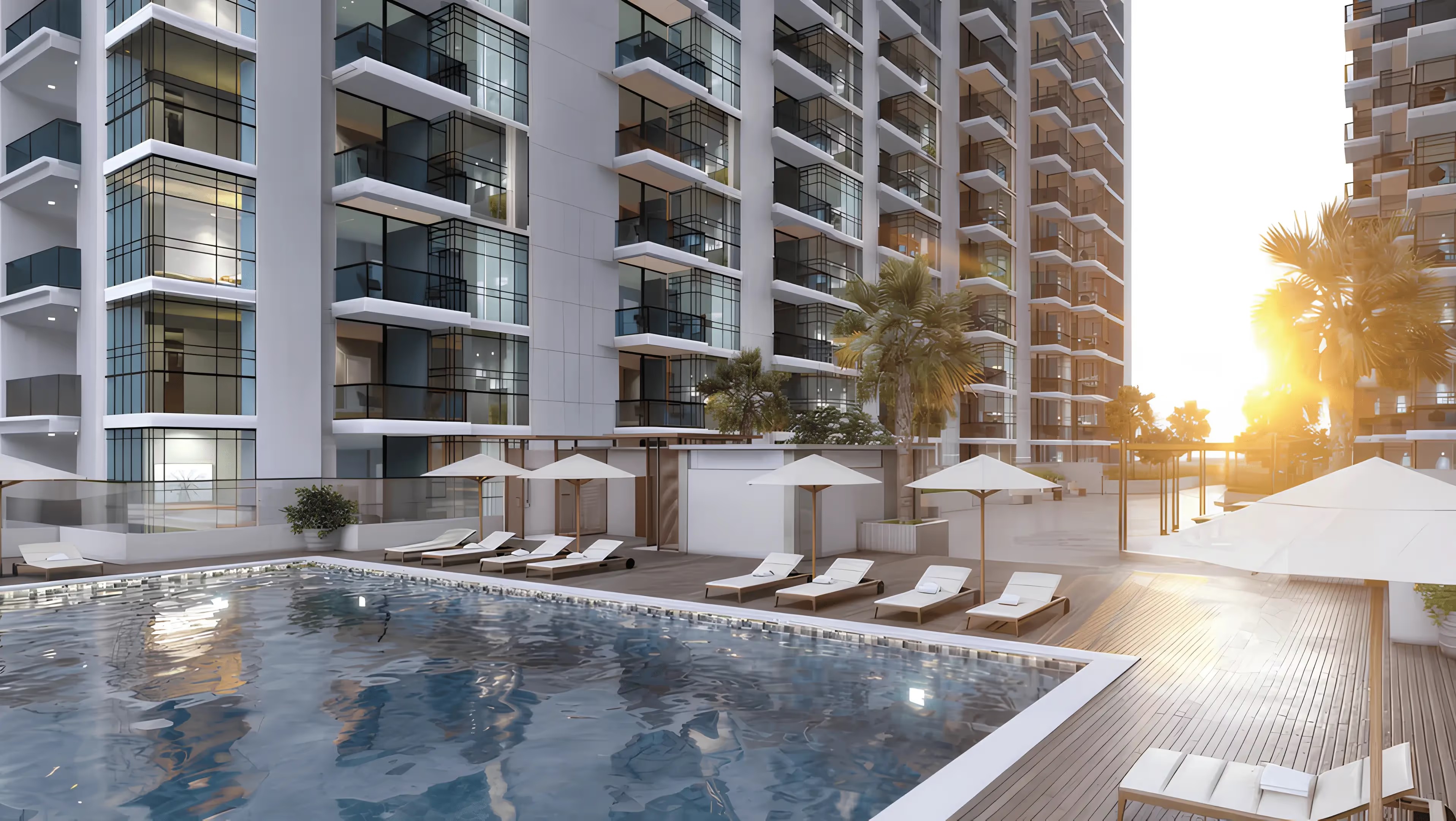 GJ Ajman Creek Towers 3 Amenities Features
