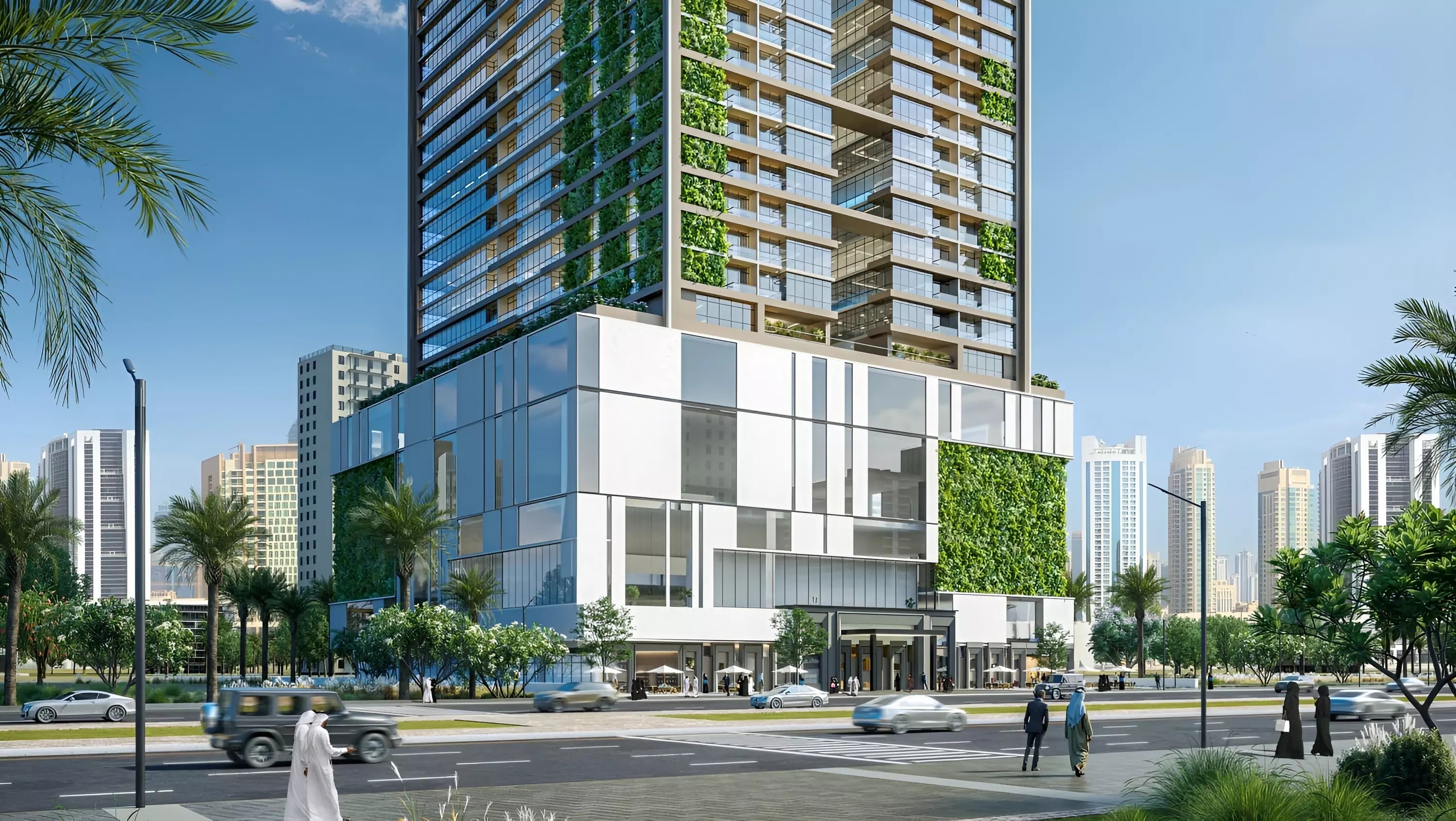 GJ Sky Gardens Tower Apartment Exteriors