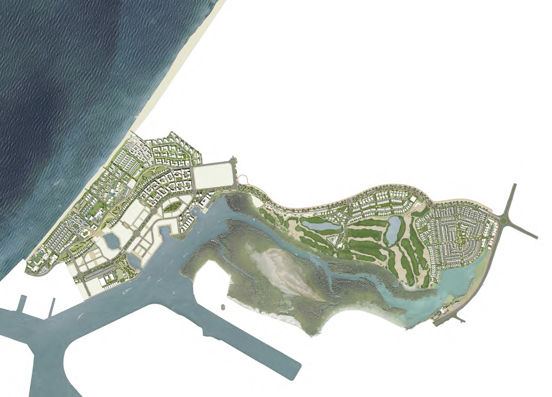 Solidere Sea Glints Mansions Master Plan Image