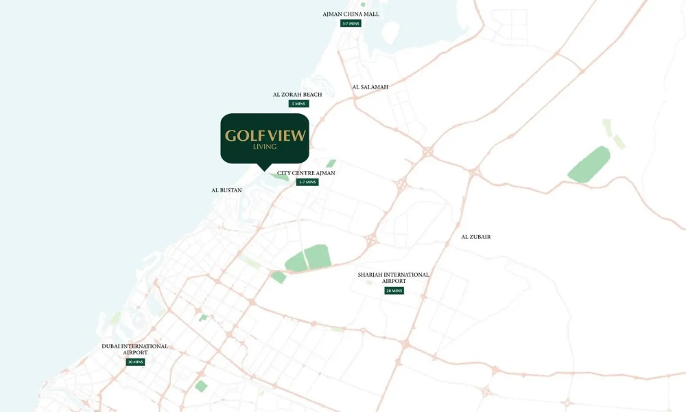 Takmee Golf View Living Location Image