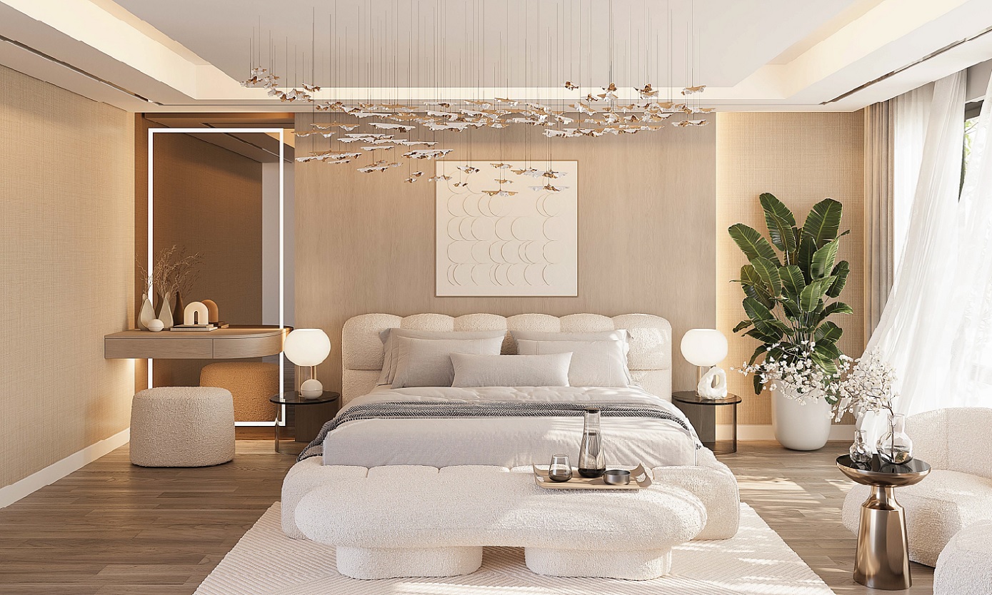 Tiger Downtown Ajman Apartment Interiors