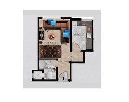 512 Sq. Ft. Studio in GJ Al Ameera Village