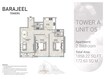 GJ Barajeel Towers 2 Beds Layout