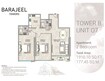 GJ Barajeel Towers 2 Beds Layout